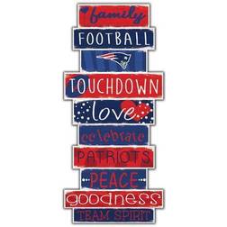 Fan Creations Football Shop New England Patriots Stack 24" Sign