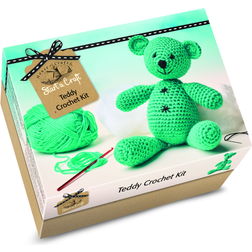 House Of Crafts Start a Craft Teddy Crochet Kit