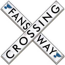 Fan Creations St. Louis Blues Way Crossing Sign