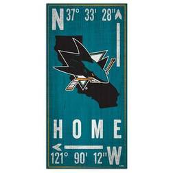 Fan Creations Jose Sharks x Team Coordinate Sign