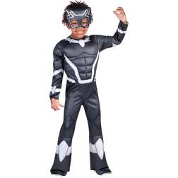 Jazwares Toddler Boys Marvel Avengers Black Panther Costume 3T-4T