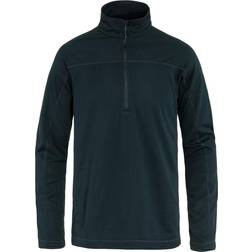 Fjällräven mens abisko lite half zip fleece navy blue sports outdoors