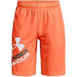 Under Armour Boys' UA Prototype 2.0 Logo Shorts - Orange