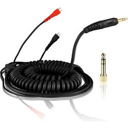 Zomo hd-25 spiral deluxe cable 3.5m sennheiser headphone hd