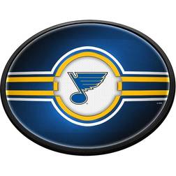 The Fan-Brand St. Louis Blues: Oval Slimline Lighted Wall Sign