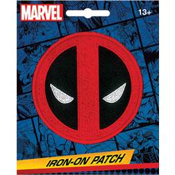 Deadpool Marvel Iron-On Patch Black/Red