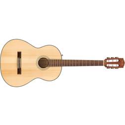 Fender CN-60S Nylon Acoustic Guitar, Walnut Fingerboard, Natural