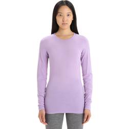 Icebreaker Oasis Long Sleeve Crewe Women's Purple Gaze