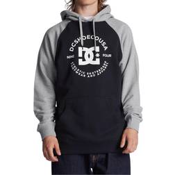 DC Shoes Star Pilot Pullover Hoodie Black/Grey Heather SP23