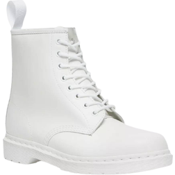 1460 Mono Leather Combat - White Smooth