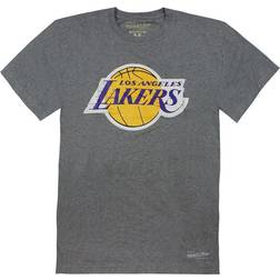 Mitchell & Ness los angeles lakers short sleeve grey t-shirt mn hwc