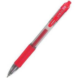 Zebra Sarasa Retractable Gel Rollerball Pen 0.7mm Tip 0.5mm Line Red