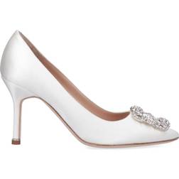 Manolo Blahnik Court Shoes Woman colour White
