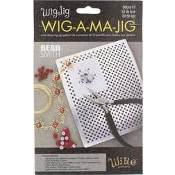 Wig-a-ma jig,thing-a-ma-jig the beadsmith deluxe jig kit with instructions