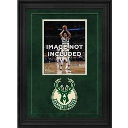 Milwaukee Bucks Deluxe x Vertical Photograph Frame with Team Logo