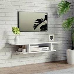 Homcom Floating Unit TV Bench