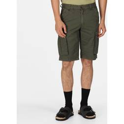 Regatta men's shorebay coolweave cotton casual shorts khaki