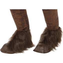 Smiffys Beast Krampus Demon Hoof Shoe Covers Fancy Dress