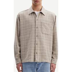 Samsøe Samsøe Castor Cotton-Blend Flannel Shirt