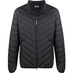 Emporio Armani EA7 Padded High Neck Jacket - Black