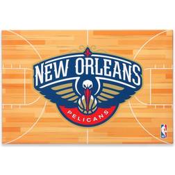 Open Road Brands New Orleans Pelicans 15'' 22'' Court Wall Decor