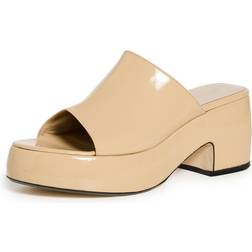 BY FAR Beige Leroy Heeled Sandals