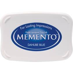 Tsukineko Imagine-memento dye ink pad-danube blue