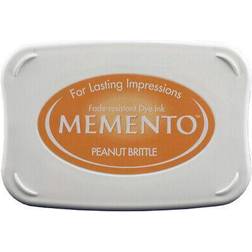 Tsukineko Imagine-memento dye ink pad-peanut brittle