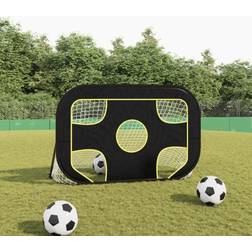 vidaXL Fußballtor Mit Torwand 120x80x80 Polyester