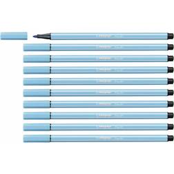 Stabilo PremiumFilzstift Pen 68 10er Pack azurblau