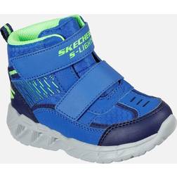 Skechers Boy's Lights: Magna-Lights Boots Blue/Medium Shade/Blue/Navy