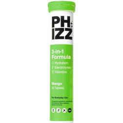 Phizz Mango 3-in-1 Hydration, Electrolytes Vitamins Effervescent