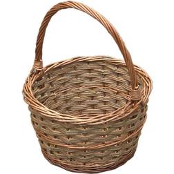 Hamper S044/HOME Small Rustic Apple Shopping Basket