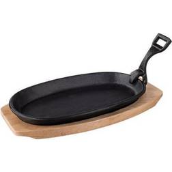 Tramontina Pre-seasoned Cast Iron Oval Sizzler Lid