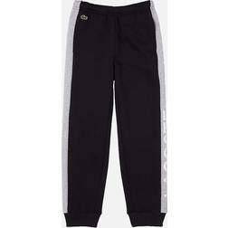 Lacoste Youths Side Panel Joggers Navy Blue/Dark Shade/Navy