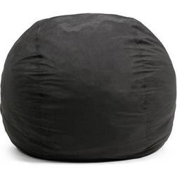 Big Joe Fuf Large Black Lenox Bean Bag