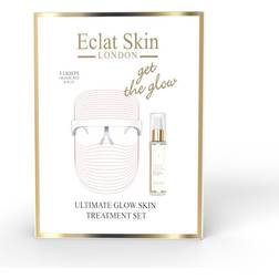 Eclat Skin London Ulitmate Glow Set 3 Led Mask + Ha Serum