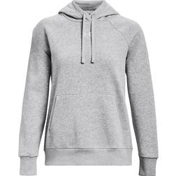 Under Armour Rival Fleece Hoodie Grey Woman