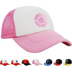 Popcrew embroidered team trainer hat for anime cosplay costume, trucker