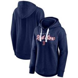 Fanatics MLB Women's Boston Red Sox Navy Pullover Hoodie, Medium, Blue