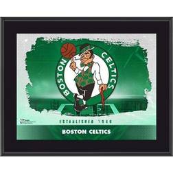 Boston Celtics x Sublimated Horizontal Team Logo Plaque