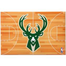 Open Road Brands NBA Milwaukee Bucks Court Canvas Wall Sign