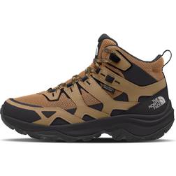 The North Face Men's Hedgehog Mid Waterproof Hiking Shoes Utility Brown/TNF Black