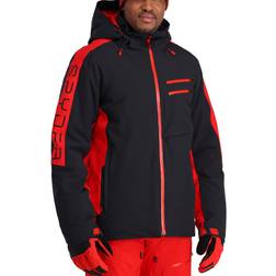 Spyder Men's Orbiter Insulated Jacket - Black Volcano