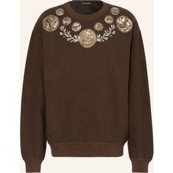 Dolce & Gabbana Coin print inside-out jersey sweatshirt