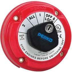 Perko 8504dp medium duty battery selector switch w/alternator field disconnect &