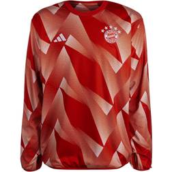 Adidas 2023-2024 Bayern Munich Pre-Match Warm Top Red 36-38" Chest