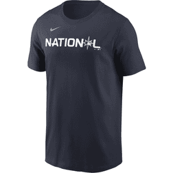 Nike Men's Navy 2023 MLB All Star Game Wordmark T-Shirt