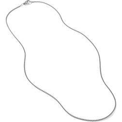 David Yurman Box Chain Necklace - Silver