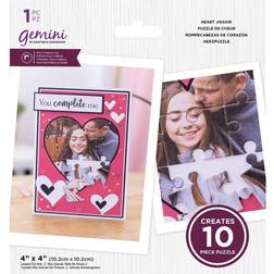 Gemini Multimedia Heart Jigsaw Die 10x10cm